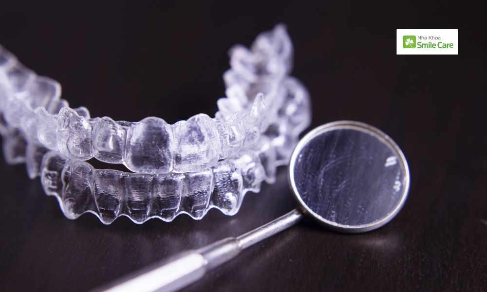 vệ sinh khay niềng