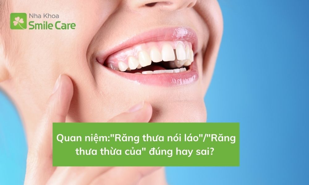 Răng thưa ảnh hưởng đến vận mệnh